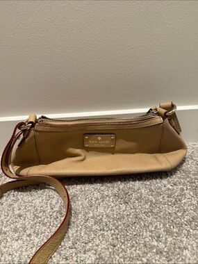 kate spade Beige Leather Crossbody Bag